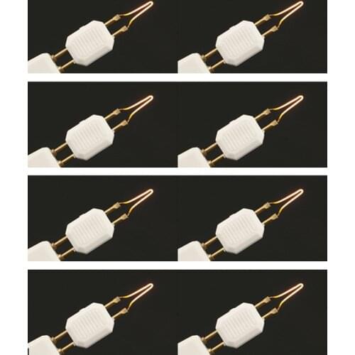 5pcs tips for electrocoagulation hemostatic double eyelid electric heating device Eyelid Tools