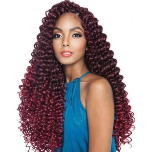 Wavy cbaello extensions for crochet braids, for a super long, abundant mane, crochet braids, curly hair