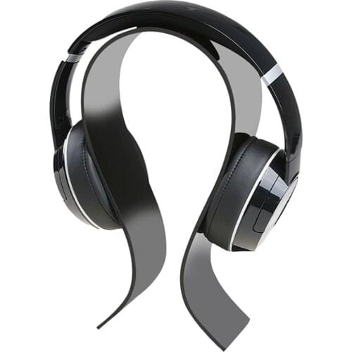Acrylic Headphone Stand Bracket Earphone Display Holder Easily Carrying U Shaped 3mm Headset Lightweight Earphone Part