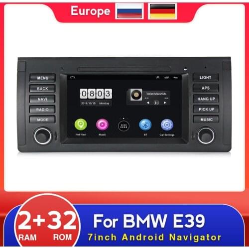 2G+32G HD Android Car Radio DVD Player for BMW X5 E53 E39 GPS Stereo Audio Navigation Multimedia Screen Head Unit RDS DSP OBD2