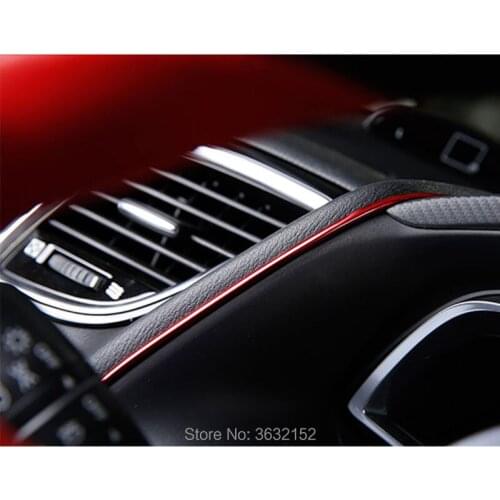 Car Styling Interior Decorative Thread Sticker Decoration Strip Accessories for Dodge charger journey challenger caliber caravan