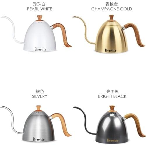 Brewista Artisan 700ml Gooseneck 304 stainless steel Stovetop Water Kettle pour-over Espresso Coffee Maker