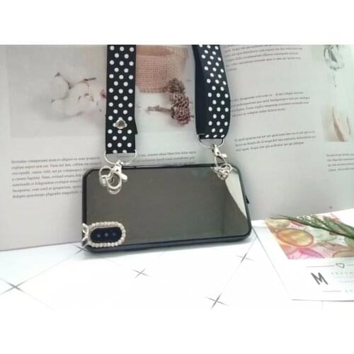 Makeup mirror Crossbody chain bag phone case for Samsung galaxy NOTE20 S20 ultra s8 s9 s10 S30 Plus note 8 note9 note10 pro A51