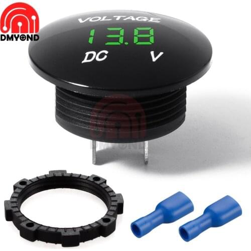 DC 5V-48V LED Digital Voltmeter Ammeter Car Motocycle Voltage Current Meter Volt Detector Tester Monitor Panel