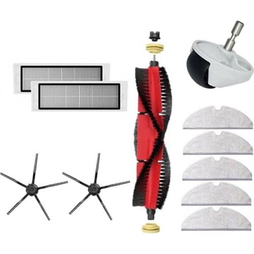 HEPA Filter Main Brush Mop Cloth Side Brush for Xiaomi Roborock S50 S51 S55 S5 Max S6 S60 Pure S6 MaxV E25 Vacuum Parts