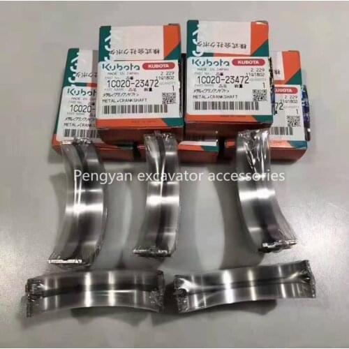 For kubota Engine Parts Crankshaft Piston Ring Tile 1G790-21053 2111-3 1G924 V2403 1903 2003 3800 488 588 688 3300 D1503 engines