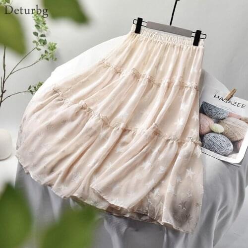 Deturbg Women's Midi Skirts