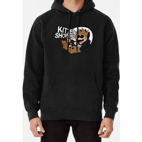 Eddsworld Kitten Shopping Hoodie Eddsworld Kitten Shopping Cat Edd Tord Kitten Shopping Eddsworld Kitten Shopping Christmas