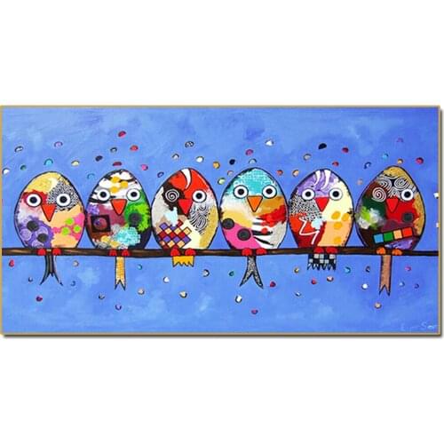 Abstract Bird Owl 5d Diy Diamond Painting Cross Stitch Animal Full Diamond Diamond Embroidery Mosaic Mural Home Decoration