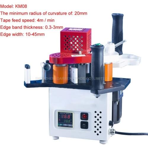 KM08 version singal unit manual edge bander 110V/220V
