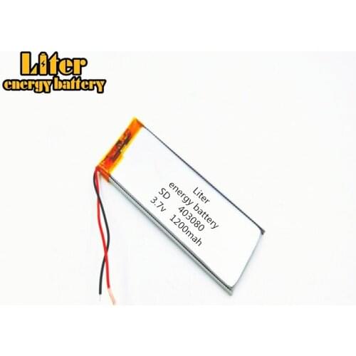 Best battery brand 3.7V polymer lithium battery 403080 043080 domestic built-in battery 1200MAH