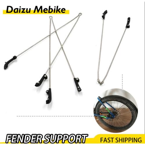 20'' 24''26" 700C Bike Fenders Support Mountain Bike Mudguard Wings Support Set for For Bicycle Front/Rear Fenders Supports