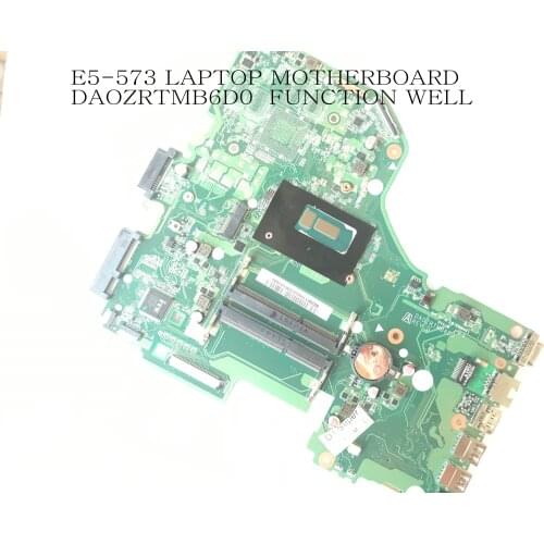 AVAILABLE FULL FUNCTIONS DA0ZRTMB6D0 MOTHERBOARD FOR ACER E5-573 MAINBOARD ONBOARD PROCESSOR 2957U (QUALIFIED OK)