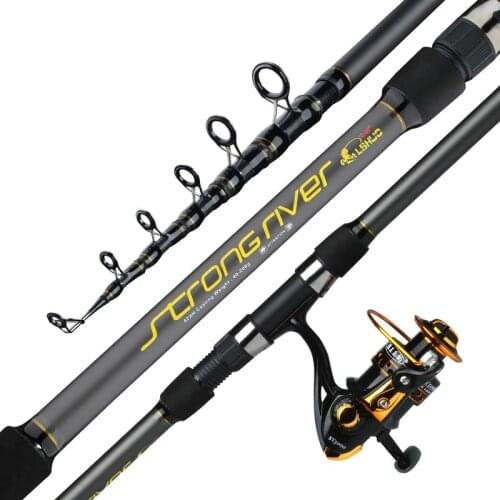 Portable Rock 2.7m 3.0m 3.9m 4.2m 4.5m 4.8m Carp Rod Telescopic Sea Fishing Rod Spinning Olta Pesca Carbon Fiber Ultralight Hard