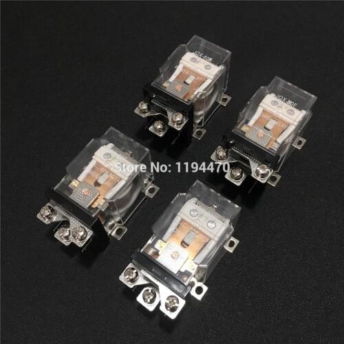4pcs JQX-60F 1Z 60A High Power Relay DC12V DC24V AC110V AC220V JQX-60F-1Z Intermediate Relays 1NO 1NC