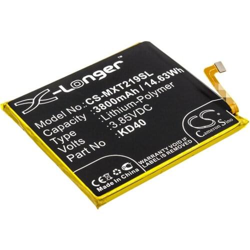 Cameron Sino Mobile SmartPhone Replacement Li-Polymer Battery 3800mAh For KD40 Sony Moto G8 Plus, XT2019 Free Tools