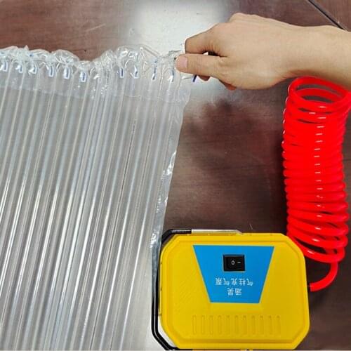 Air Bag Column Bag With Mini Pump Column Bag Red Wine Bottle Packing Protection Transport Protector PE/PA Material 100pcs