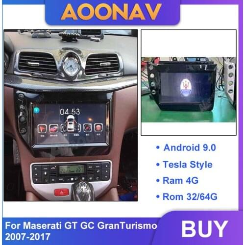 2 din Android Car Radio Multimedia Player For Maserati GT GC GranTurismo 2007-2017 Car Stereo 2DIN Autoradio Touch Screen Auto
