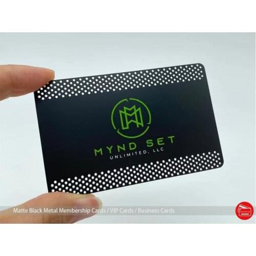 Cheap black stainless steel business cards/black blank metal cards for laser engraved