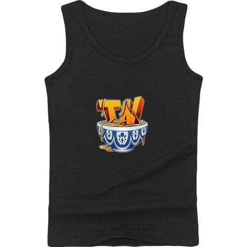 Kawaii Thinknoodles Fashion Prints Tank Tops Women/Men Summer Cool Sleeveless Vest Hot Sale Casual Harajuku Streetwear Clothes