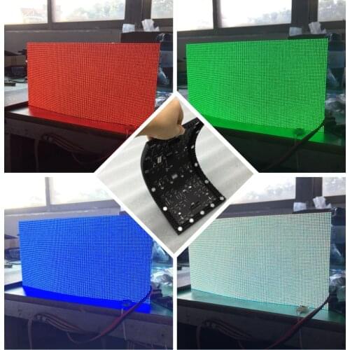 Hot Selling p2.5 Flexible LED Module Full Color LED Curved Soft LED Display Module 160x320mm