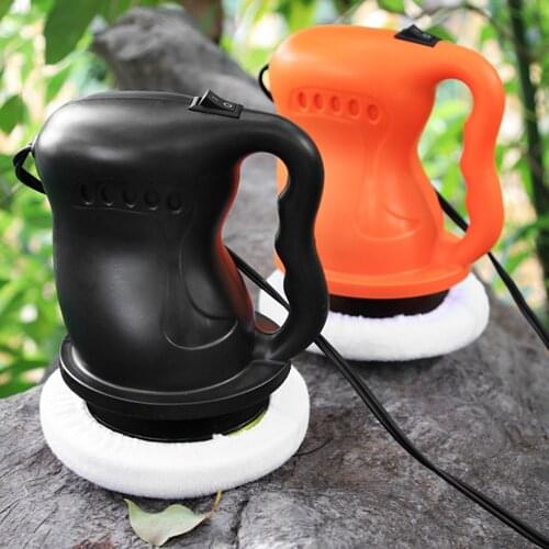12V Car Polisher Waxer Kit Waxing Polishing Machine (Orange)