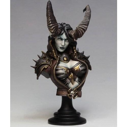 1/10 Resin Bust Building Kit Skarre Queen of the Broken Coast Resin Bust
