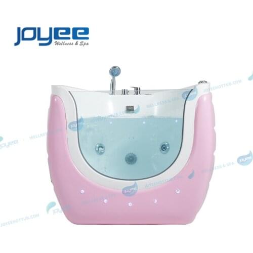 JOYEE Wholesale Hospital Baby SPA Bath Colorful Air Bubble Massage Swim SPA Baby Bathtubs