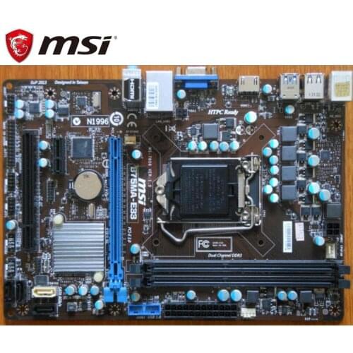 Original motherboard FOR MSI B75MA-E33 LGA 1155 DDR3 for i3 i5 i7 cpu 32GB USB3.0 SATA3 B75 Desktop motherboard boards
