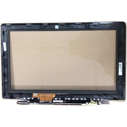 TCP11F16 V1.0 Touch Screen Glass Digitizer B Shell Border with Frame Cable Bezel For ASUS VivoBook X202E X202 S200 S200E Q200E