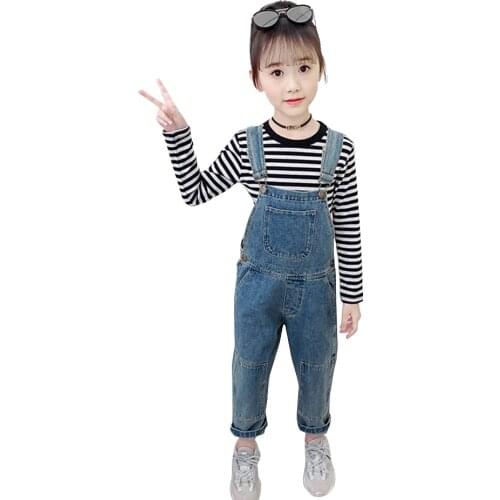 Tryounger Autumn Overalls For Girls