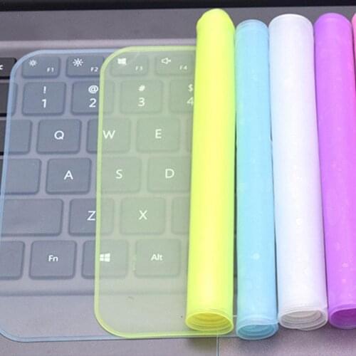 Universal Laptop Cover Keyboard Skin Dustproof Waterproof Soft Silicone Protector Generic For Macbook 12-14 Inch And 15-17 Inch