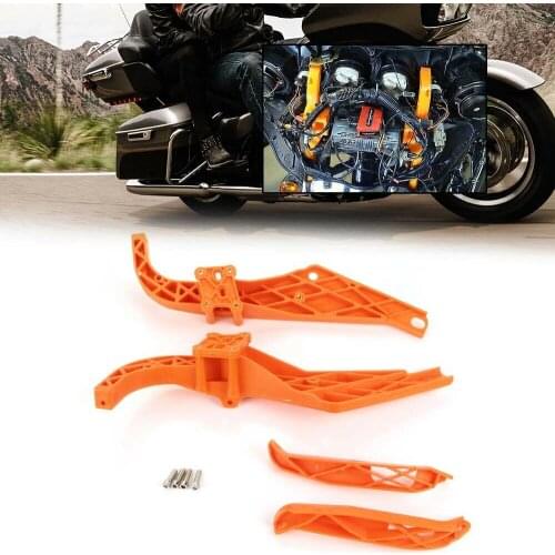 Motorcycle Inner Fairing Dresser Batwing Support Speaker Brackets Kit for Harley Touring 1993-2013 Motorcycle Accessories