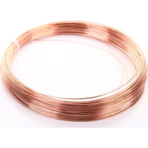 1 Meter-5 Meter Copper Wire 0.2/0.3/0.4/0.5/0.6/0.8/1.0-5.0mm Conductive Copper Cable Wire