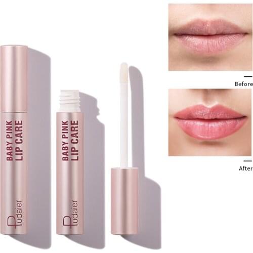 Pudaier 1pcs Lip Plumper Light Moisturizer Lip Balm Moisturizing Fading Lip Line Anti-drying Lip Oil Lip Care TSLM1