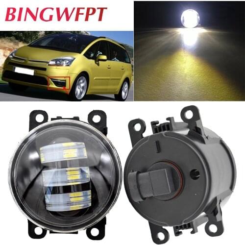 2pcs/set For Citroen C4 Picasso-C4 Grand Picasso 2006 2007 2008-2017 Car H11 Interface 12V LED Fog Light