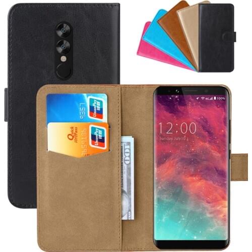 Luxury Wallet Case For UMIDIGI S2 S2 Pro PU Leather Retro Flip Cover Magnetic Fashion Cases Strap