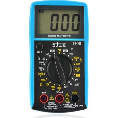 Digital Multimeter Multimeter Electrical Maintenance Tool with Buzzing Large Screen Digital Display Multipurpose