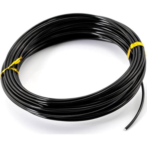 DoreenBeads 1Roll(10M) Black Aluminum Wire Craft Jewelry Making 2mm(1/8")Dia. (B21532), yiwu