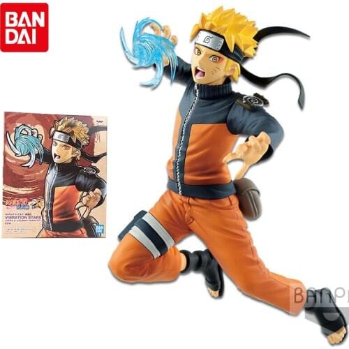 Bandai Naruto Anime Figure BANPRESTO VIBRATION STARS Rasengan Uzumaki Naruto Genuine Model Collection Decoration Children Toys