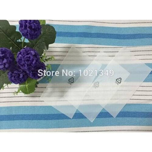 1000 pcs/lot CPE Frosted Plastic Package Bags Merchandise Electronics Gift storage Bag CPE Bags 6.5*12cm Open Top with Logo