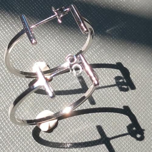 Ms S925earring classic elegant and simple light body European and American popular girls holiday reeds