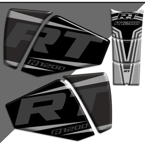 For BMW R1200RT R 1200 RT R1200 RT Tank Pad Stickers Trunk Luggage Case Decal Protector Fairing Fender 2015 2016 2017 2018
