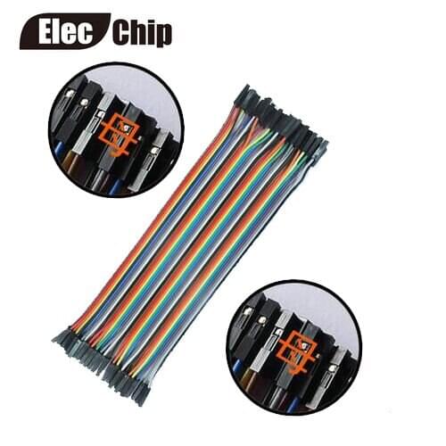 One 40P Dupont line 20cm female to female jumper wire Dupont cable for arduino
