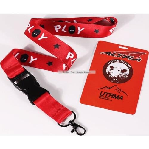 Wholesale OEM brand custom lanyards mobile phone neck strap,breakaway buckle lanyards,work Card Lanyards without card sleeve