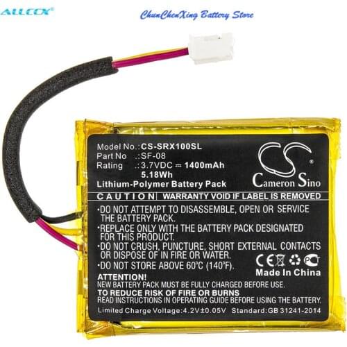 Cameron Sino 1400mAh Battery SF-08 for Sony SRS-XB10,SRS-XB12