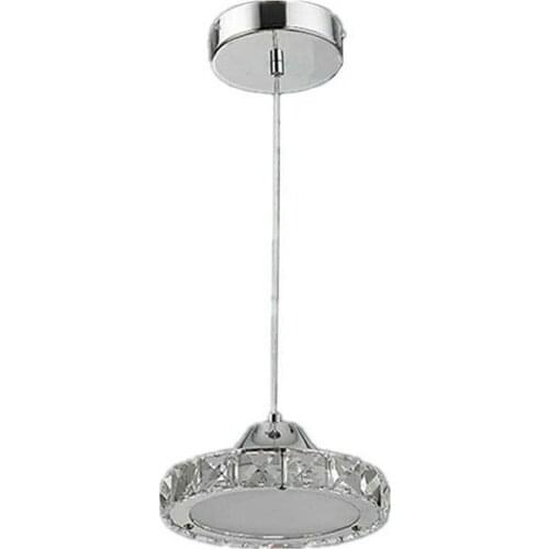 Modern LED Crystal Glass Hanging Lamp Chandelier Ceiling Light Pendant Lamp 110V 220V Restaurant Bar Pendant Light