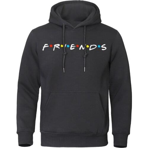 Autumn Mens Hoodies New Pullovers Friends Printing Fashion Designer Streetwear Daily Casual Loose Male Sweatshirt