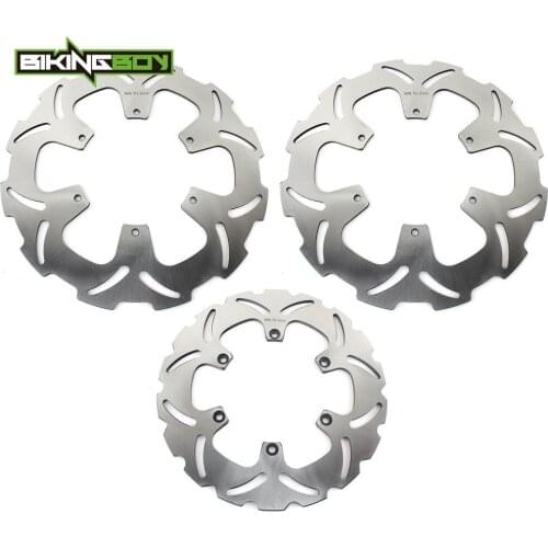 BIKINGBOY LC8 950 Adventure / S 03 04 05 Super Enduro 950 R Adventure 990 R 06 07 08 09 10 Front Rear Brake Discs Rotors Disks