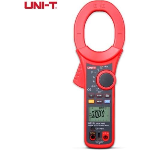 Uni-t Clamp Meter Voltage Tester UNI-T UT221 Digital Multimeter AC DC Voltage Current Meter Auto Range Multimeter